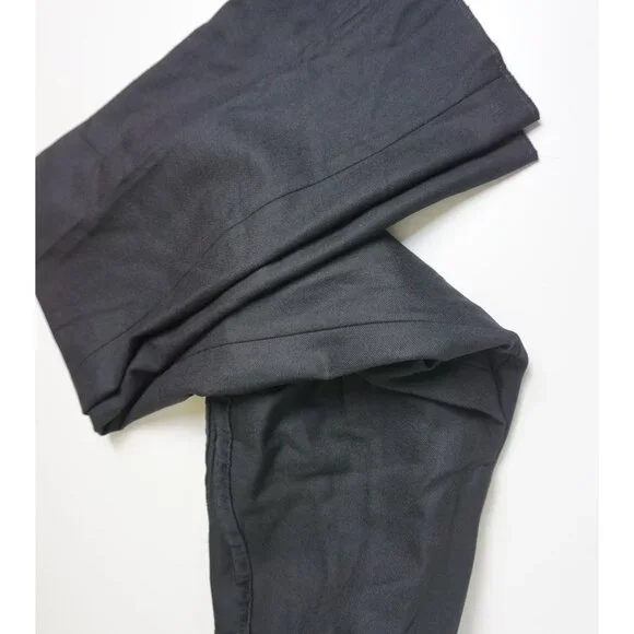 John Varvatos Black Tuxedo Striped Woven Mens Pants Sz 48 Brand New